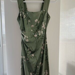 REFORMATION silk dress
